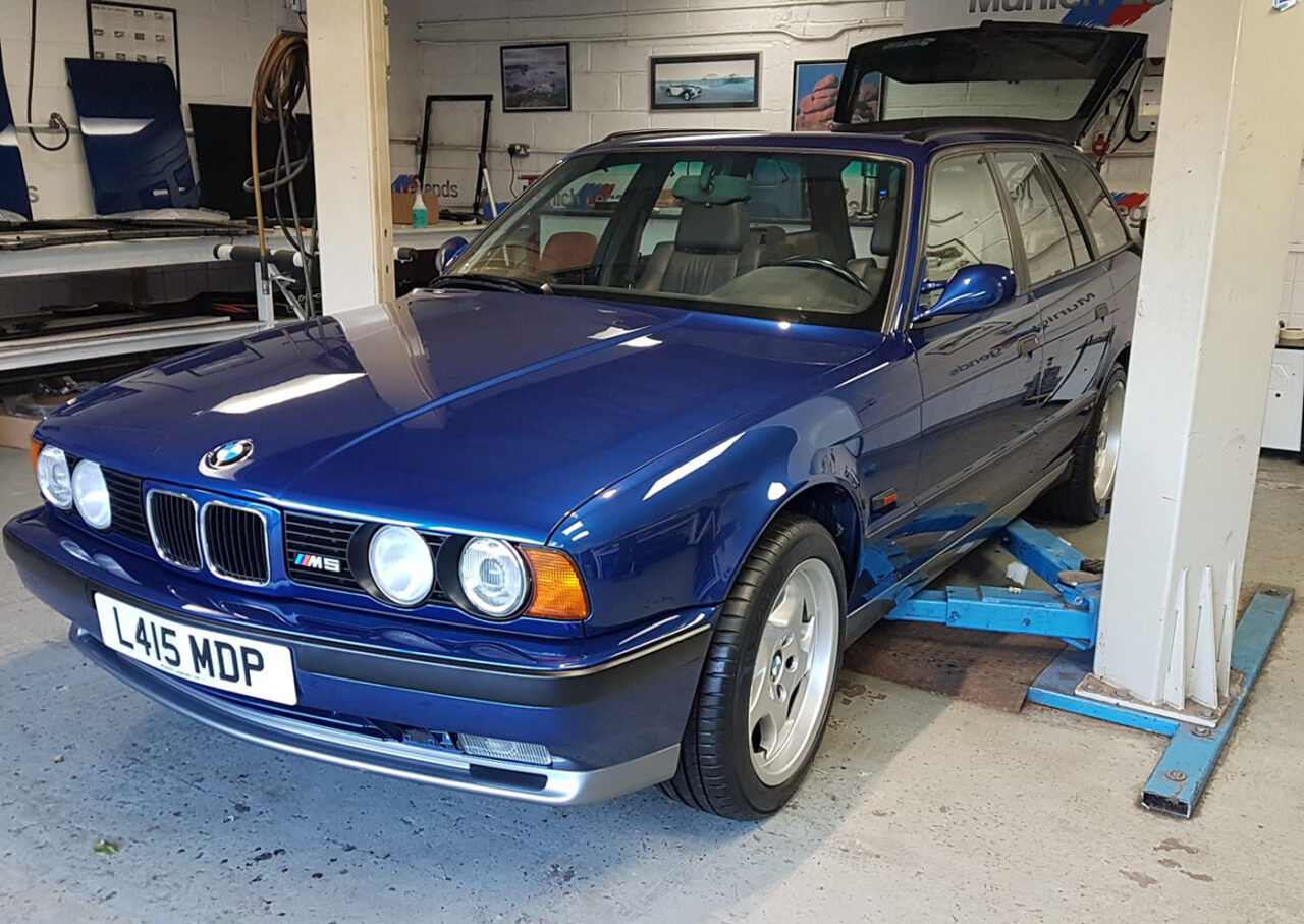 BMW E34 M5 Touring restoration UK