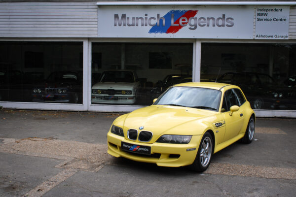 BMW E36/8 M Coupe Z3M S50 dakar yellow
