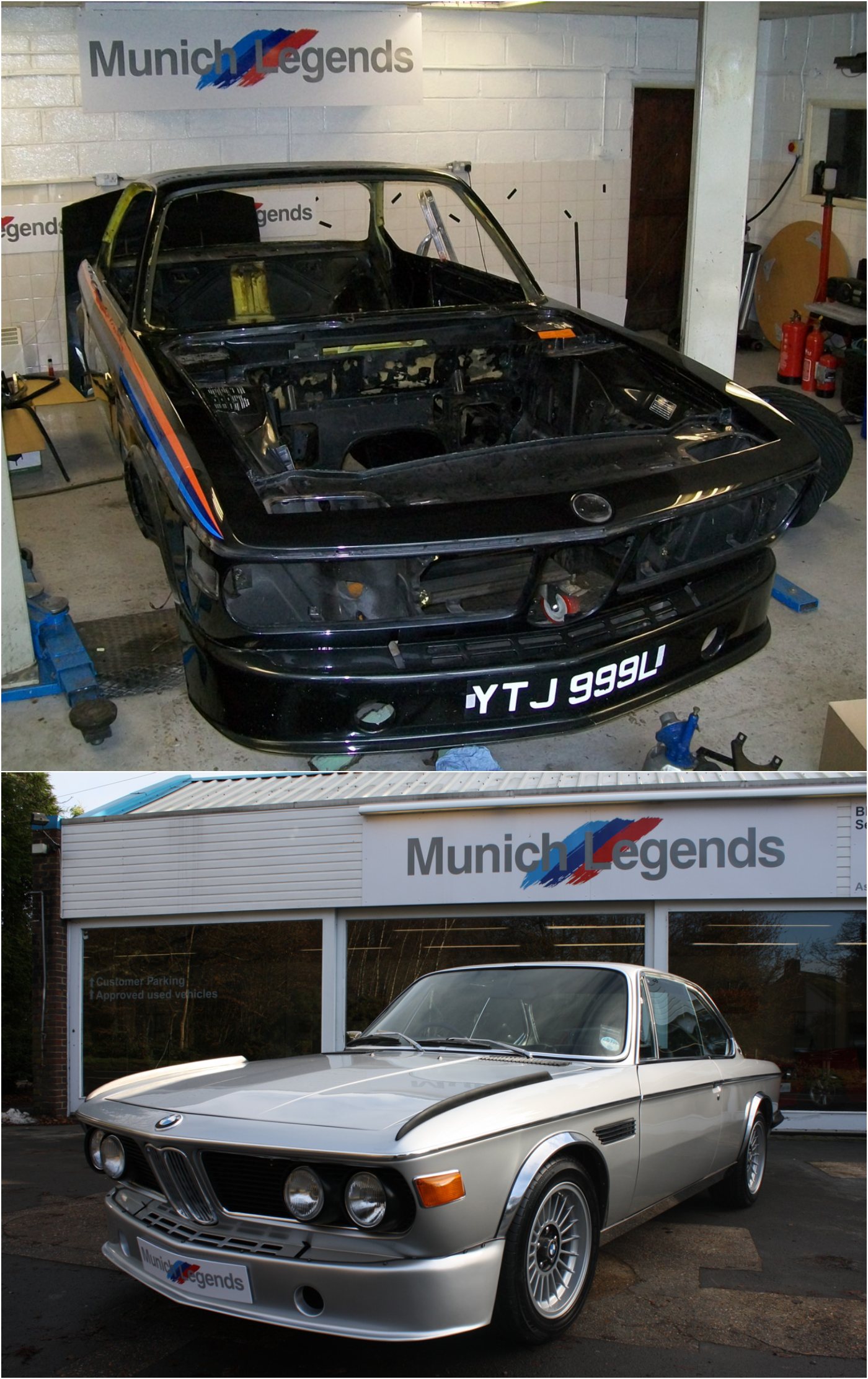 BMW E9 3.0 CSL Restoration - Jay Kay