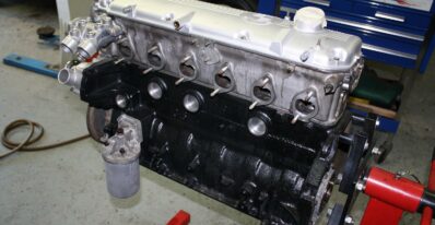 BMW E9 M30 3.5 engine transplant