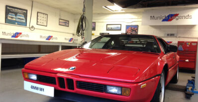 BMW UK's BMW M1 - Munich Legends classic restoration